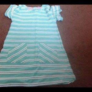 Cat&jack mint pocketed dress size 10-12